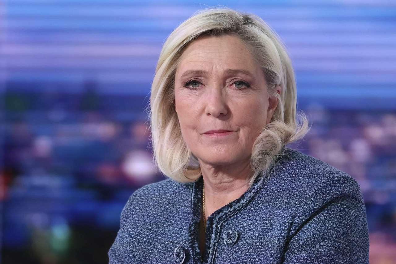 法國極右翼領袖瑪琳雷朋(Marine Le Pen)。