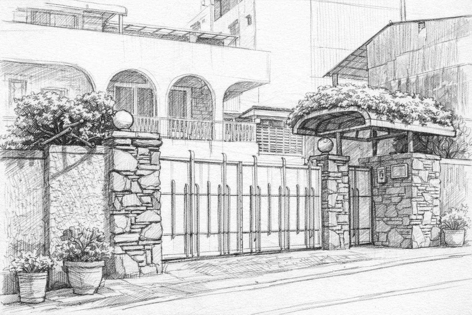 王秀蓮故居示意圖（AI製作）