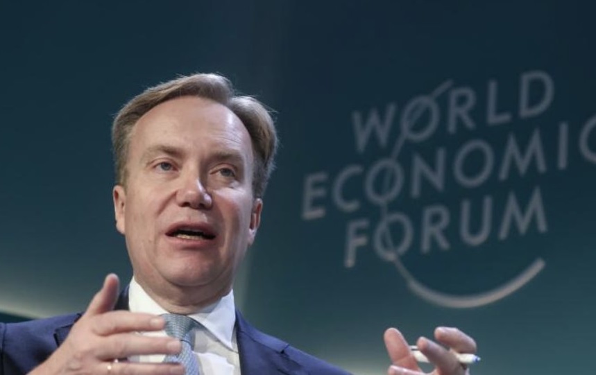 世界經濟論壇總裁兼執行長布倫德(Borge Brende)。(X@borgebrende)