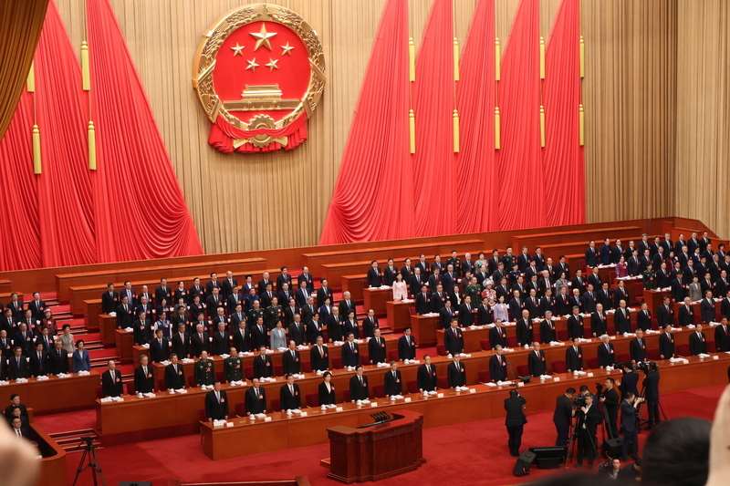 中國人大常委會4日「加插」會議，或涉免職張又俠。 (圖：中央社檔案照)