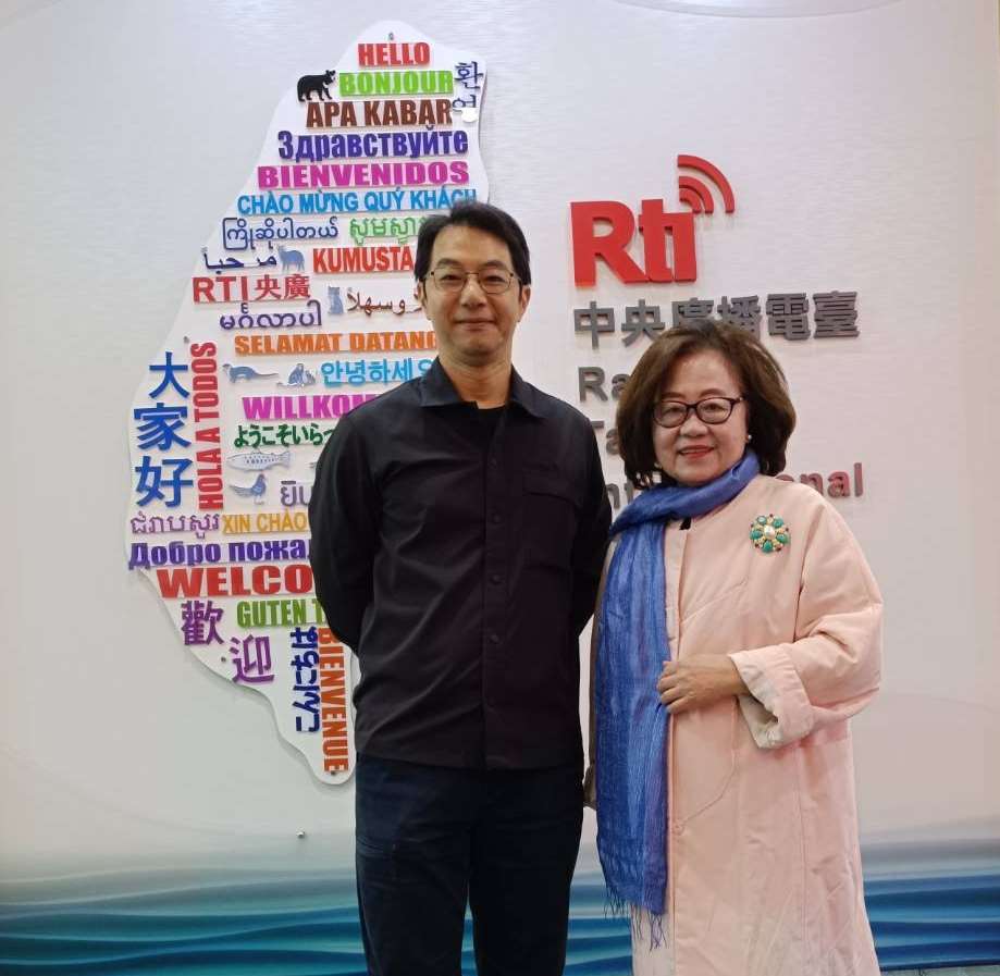 于國華研發長接受美麗的台灣節目專訪