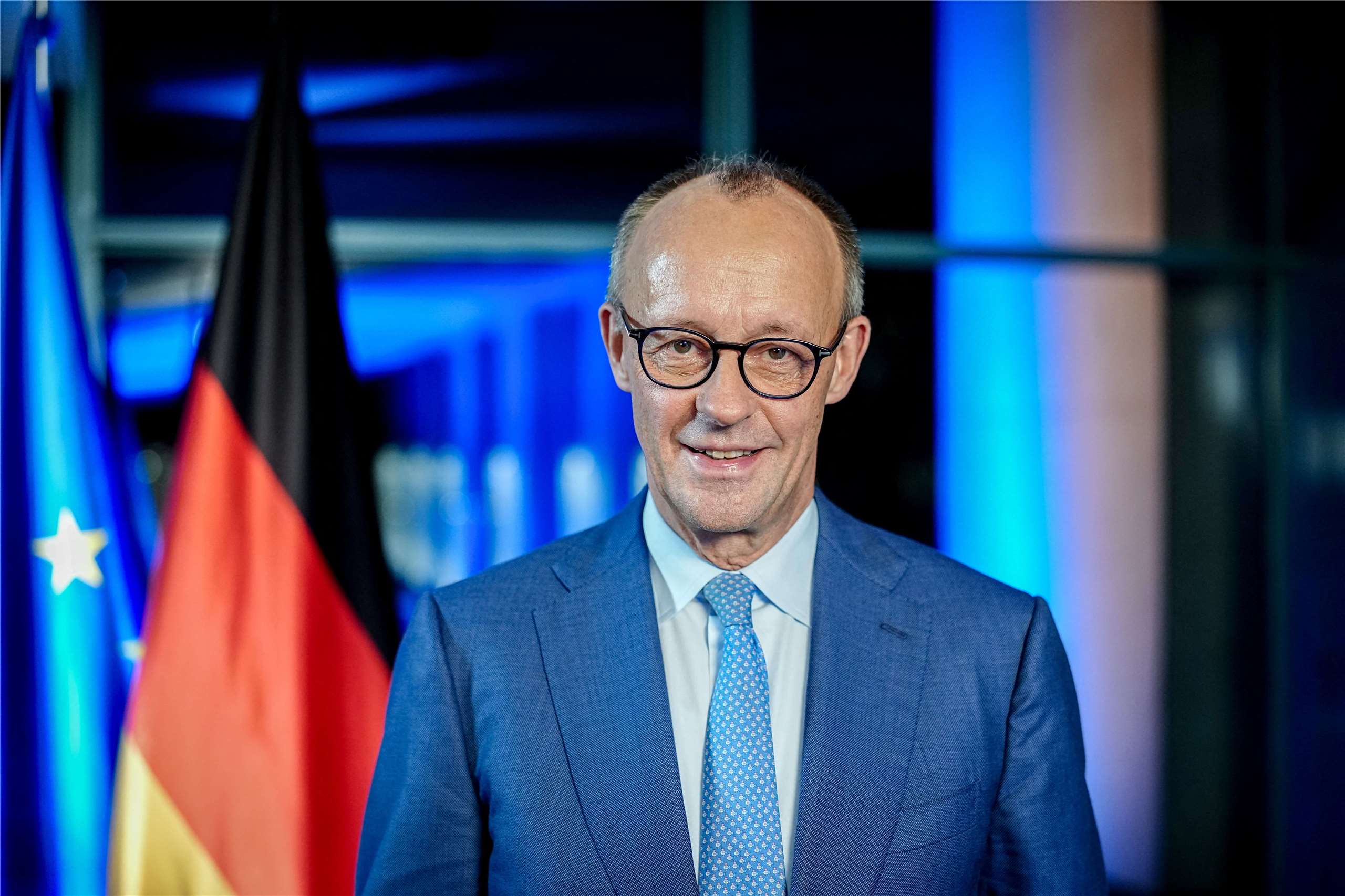 德國總理梅爾茨(Friedrich Merz)(圖)預定2月底訪問中國。資料照片。