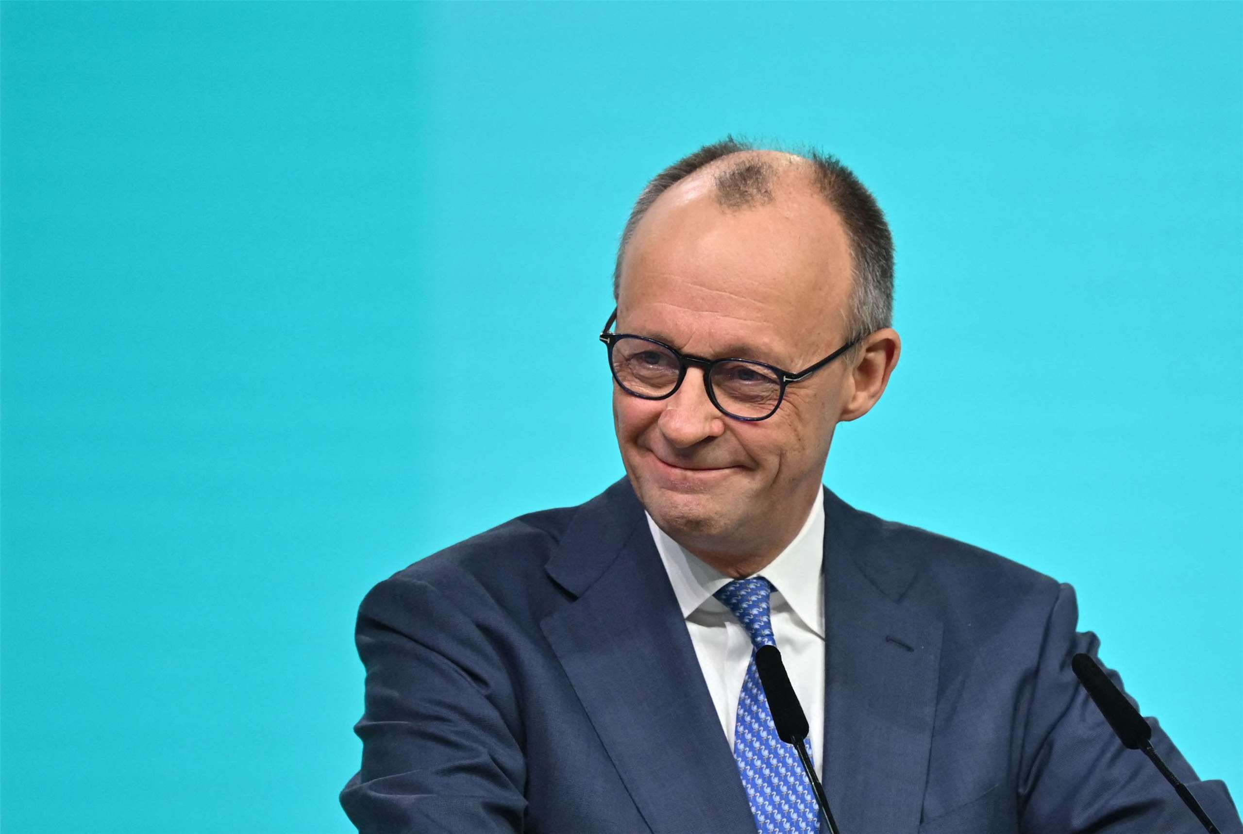 德國總理梅爾茨(Friedrich Merz)。資料照片。