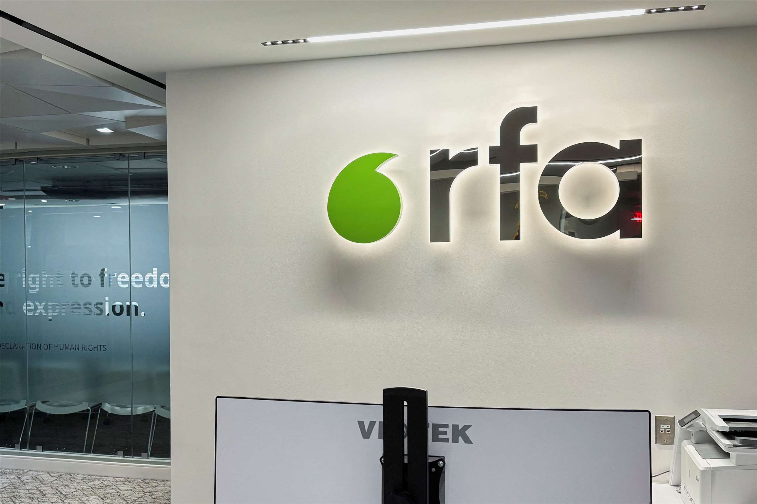 自由亞洲電台(Radio Free Asia, RFA)。