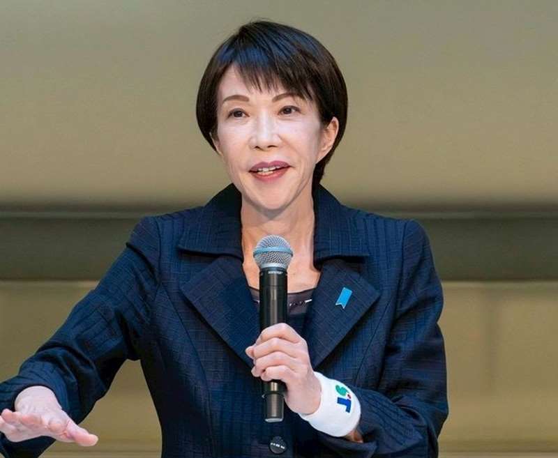 日本首相高市早苗內閣支持率72%，連5個月破7成。(圖:X@takaichi_sanae)