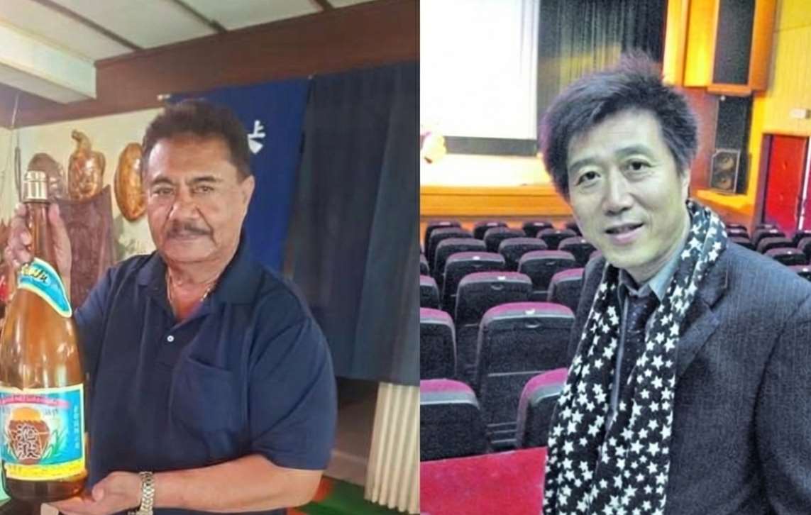 南加州華裔男子孫耀寧（右）替中國政府操作地方選舉與輿論，被判刑四年；帛琉參議長包和康為中國相關勢力宣傳，被美國務院制裁並禁止其入境。圖：取自網路