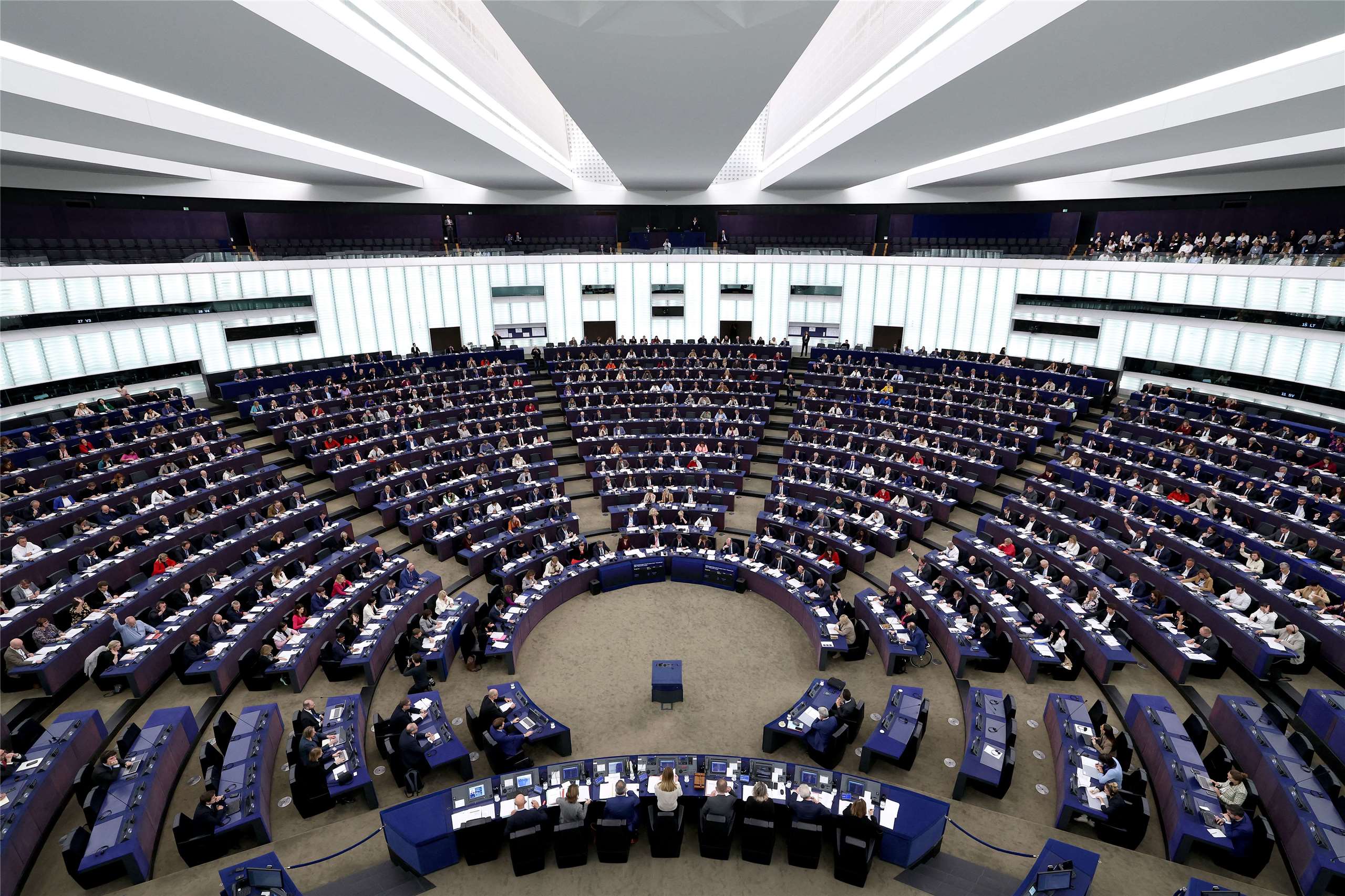 歐洲議會(European Parliament)。(AFP)