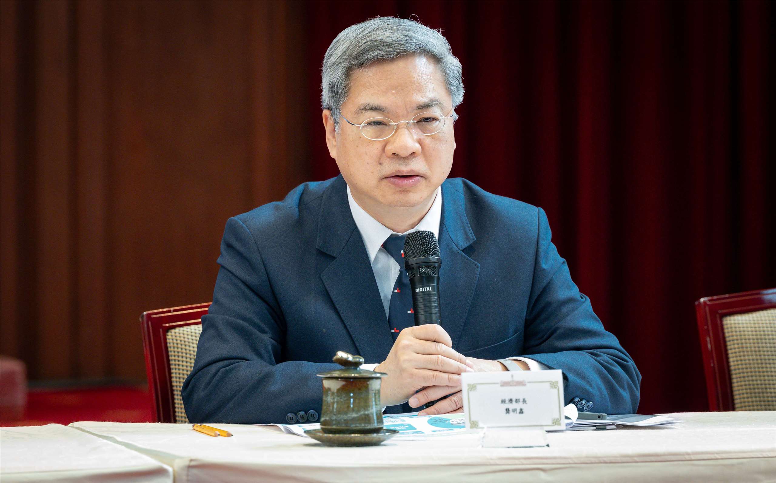 經濟部長龔明鑫。資料照。(圖:總統府)