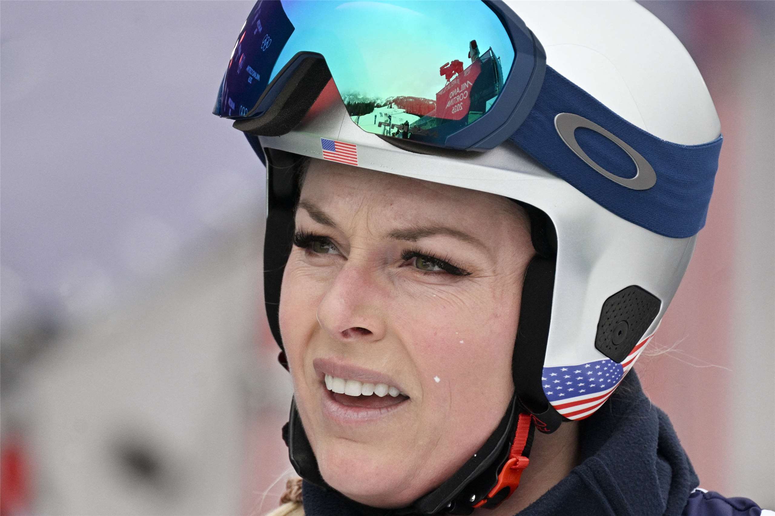 美國滑雪名將范恩(Lindsey Vonn)。資料照片。