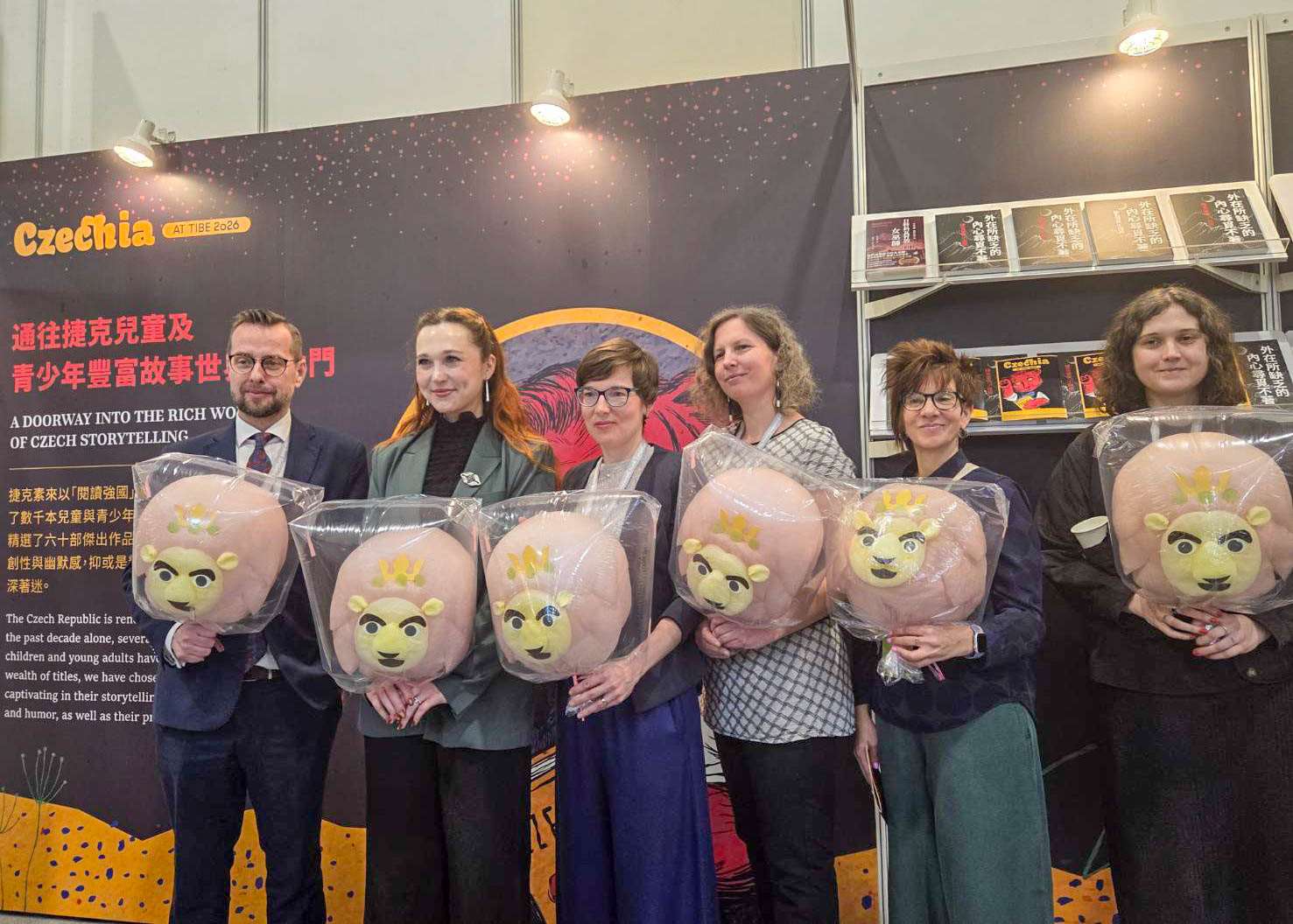 捷克今年第二度以國家館名義參展台北國際書展。(江昭倫 攝)
