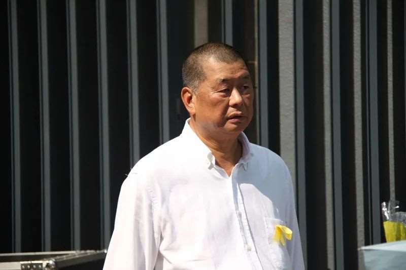 香港壹傳媒集團創辦人黎智英。 (圖:中央社檔案照)