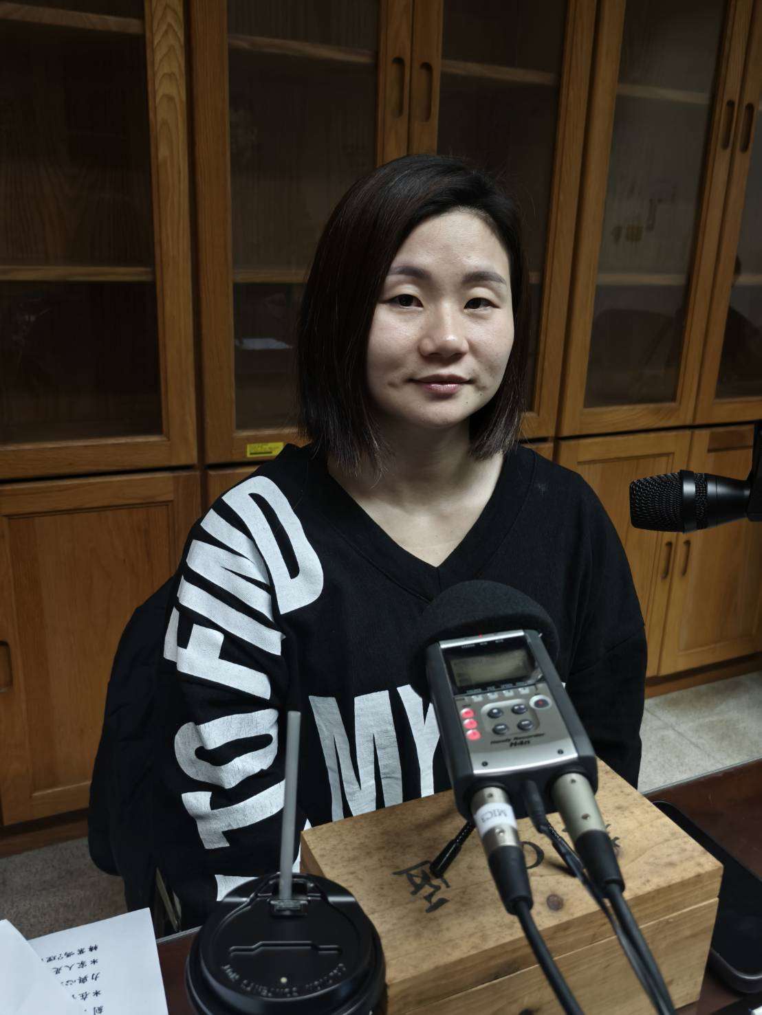 嘉義基督教醫院加護病房護理師闕玉華。(夏治平攝)