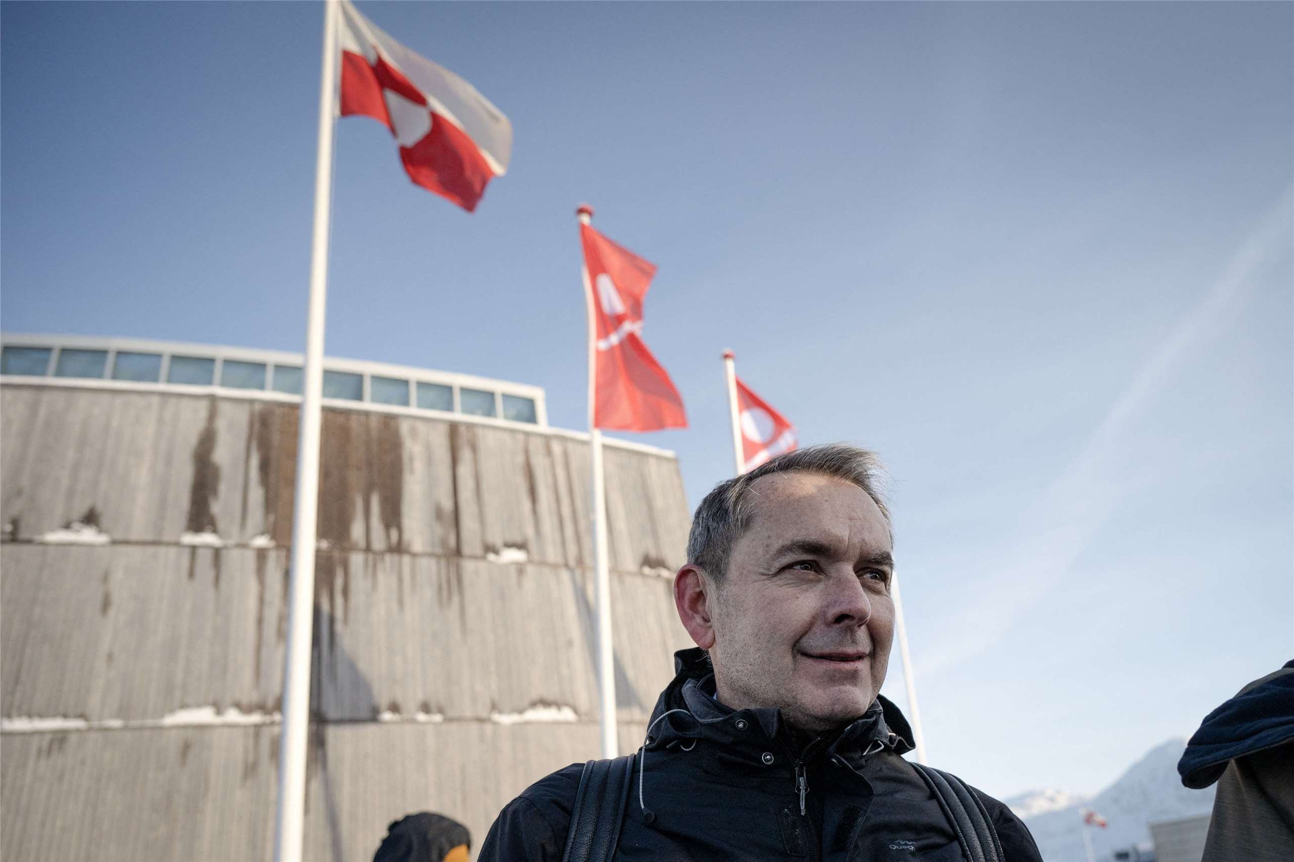 法國駐格陵蘭首府努克總領事普瓦里耶(Jean-Noel Poirier)。(AFP)