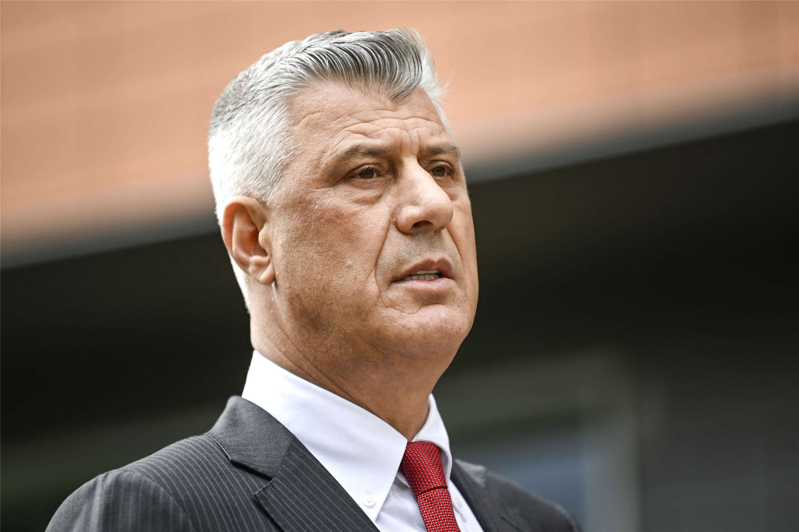 科索沃前總統塔其(Hashim Thaci)。