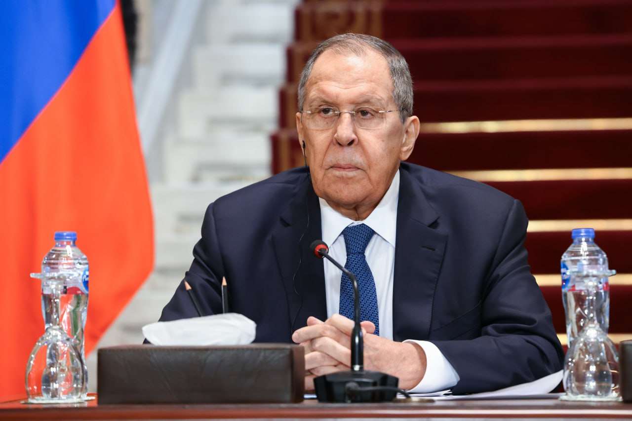俄羅斯外長拉夫羅夫(Sergei Lavrov)。 (X@mfa_russia)