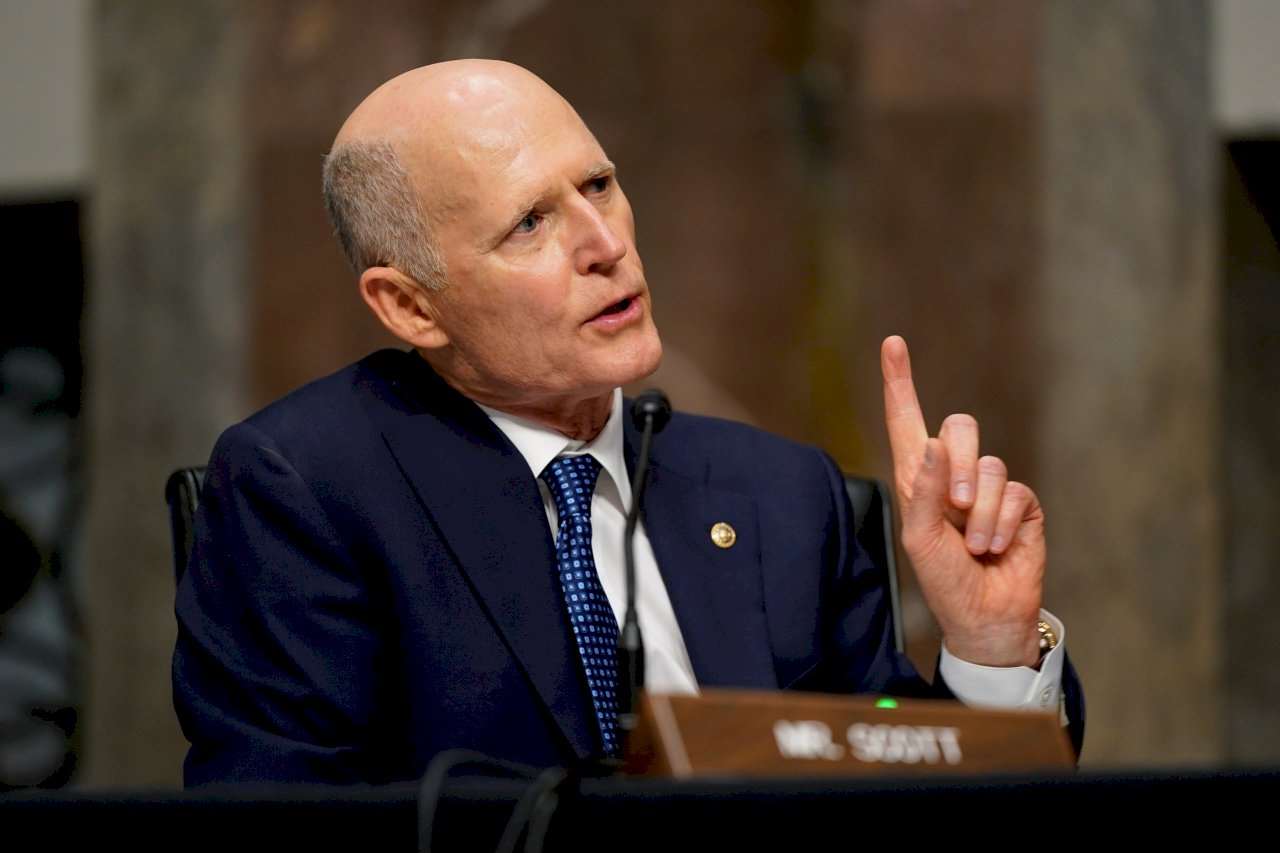 美國參議員史考特(Rick Scott)。