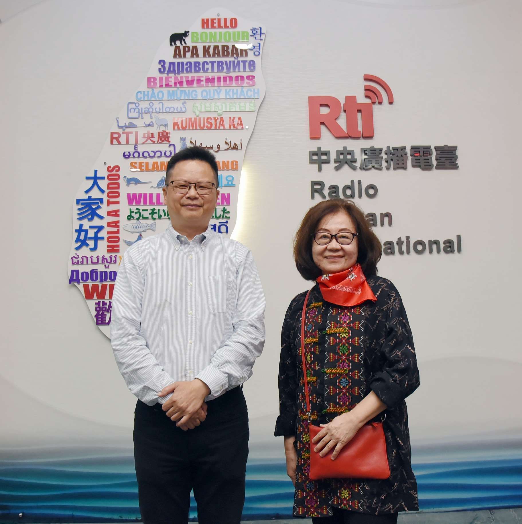 黃文德董事長接受美麗的台灣節目專訪