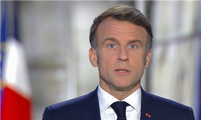 法國總統馬克宏(Emmanuel Macron)。 (資料照：AP/達志影像)