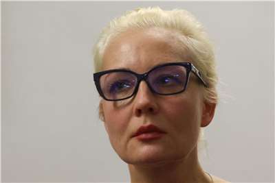 已故俄羅斯反對派領袖納瓦尼(Alexei Navalny)的遺孀尤莉雅．納瓦納亞(Yulia Navalnaya)。