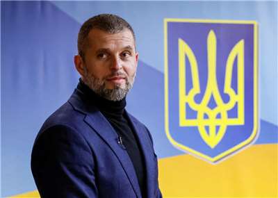 烏克蘭體育部長畢德尼(Matviy Bidnyi)。