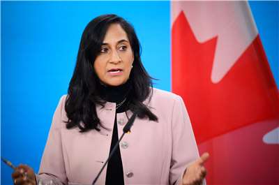 加拿大外交部長安南德(Anita Anand)。(資料照片)