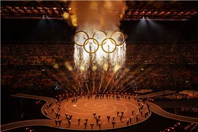 米蘭-柯蒂納冬季奧運(Milano Cortina Winter Olympics)開幕式表演。