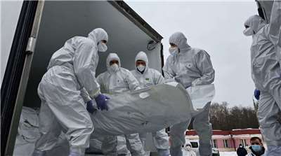 莫斯科首席談判代表梅丁思基（Vladimir Medinsky）在社群媒體上表示：「1000具烏克蘭陣亡士兵遺體已經交給烏克蘭，俄羅斯則收到35具俄羅斯陣亡戰士遺體。」(圖 : X平台/@Worldrunner)