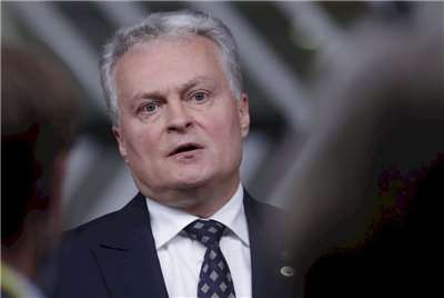 立陶宛總統瑙塞達(Gitanas Nausėda)。(檔案照)