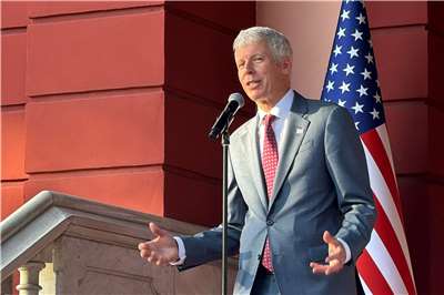 美國能源部長萊特(Chris Wright)訪問委內瑞拉。