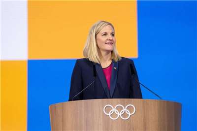 國際奧林匹克委員會(IOC)主席柯芬特里(Kirsty Coventry)。資料照。(圖:X@iocmedia)