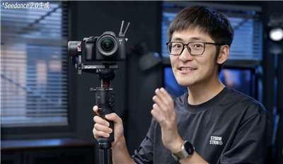 網紅潘天鴻實測 Seedance 2.0。(圖:YT@Mediastorm)