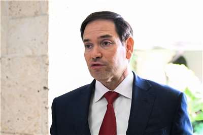 美國國務卿盧比歐(Marco Rubio)。 資料照。