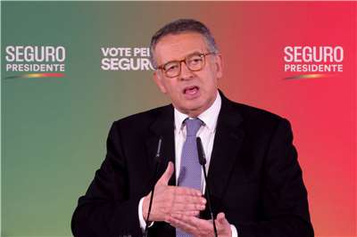 葡萄牙中間偏左派總統候選人席古(Antonio Jose Seguro)。 (路透社/達志影像)