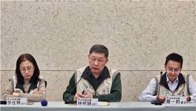 疾管署發言人林明誠24日公布最新統計，國內腹瀉疫情持續攀升。(劉品希 攝)