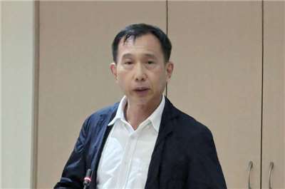 台水公司副總經理武經文。(中央社資料照片)