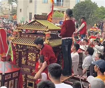 湛江媽祖事件現場。( 來源：微信公眾號)