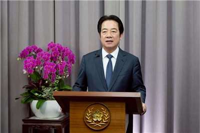 賴清德總統4日上午以錄影方式為「2026世界癌症日」致詞。(圖:總統府)
