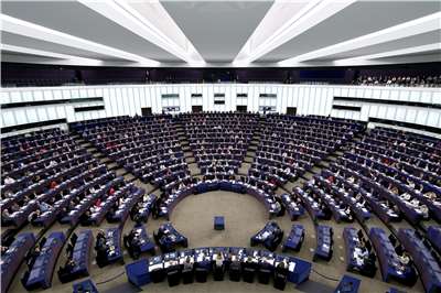 歐洲議會(European Parliament)。(AFP)