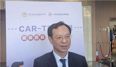 衛福部長石崇良4日受訪表示，中榮案後續有關涉案醫院與醫師的處分，由地方衛生局裁處。(劉品希 攝)