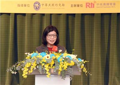 央廣董事長賴秀如認為，烏克蘭記者培訓計畫提供視角重新認識台灣。(央廣提供)