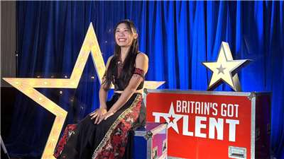 台灣藝術家「足上舞伶」楊立微。(臉書)