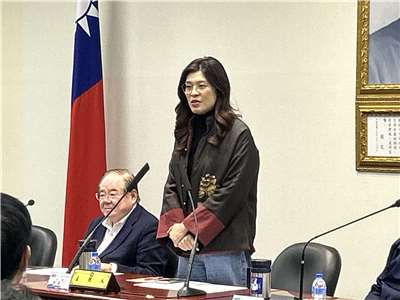 國民黨主席鄭麗文今天(11日)表示，國民黨一直關注國防特別預算內容，也有自己的步驟，草案版本早就有所討論與準備。（趙婉淳 攝）