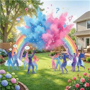 性別派對示意圖