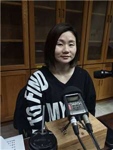 嘉義基督教醫院加護病房護理師闕玉華。(夏治平攝)