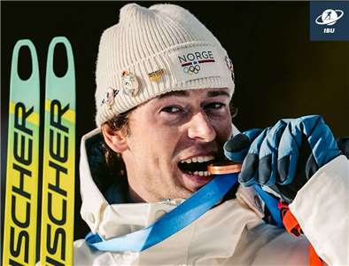 挪威冬季兩項選手萊格雷德(Sturla Holm Laegreid)。 (圖:IG/sturlal)