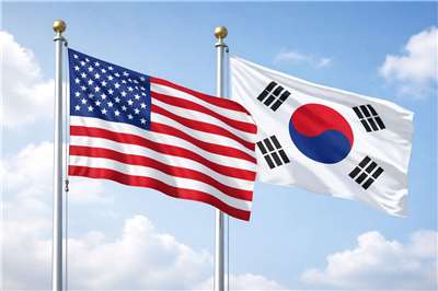 美韓關係。示意圖。(AI生成圖)