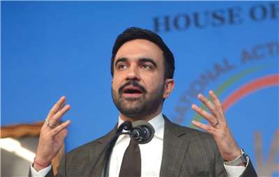 紐約市長曼達尼(Zohran Mamdani)。資料照片。