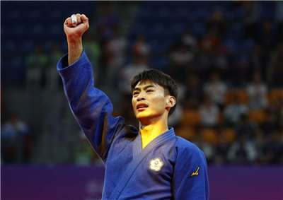 台灣「柔道男神」楊勇緯。資料照。