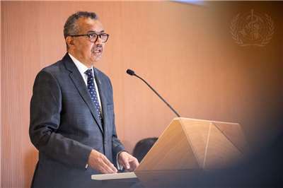 世衛秘書長譚德塞。(圖:X@WHO)