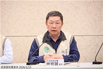 疾管署發言人林明誠。資料照片。(疾管署提供)